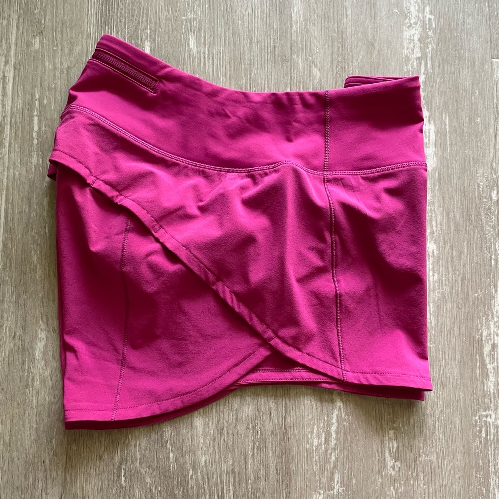 Lululemon Speed Up Short MR Long *4" - Ripened Raspberry - Picture 2 of 9